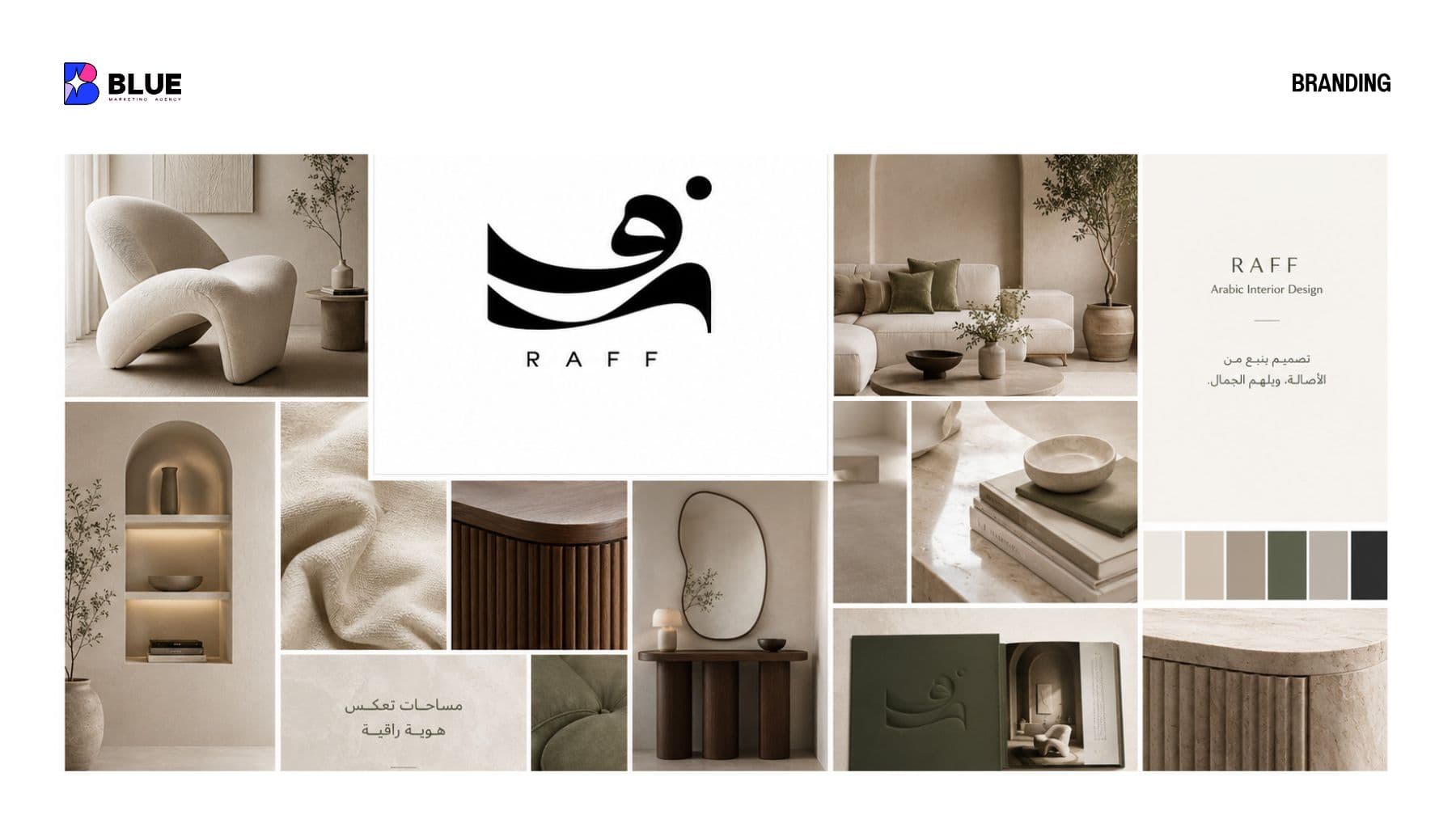X Vision brand identity board
