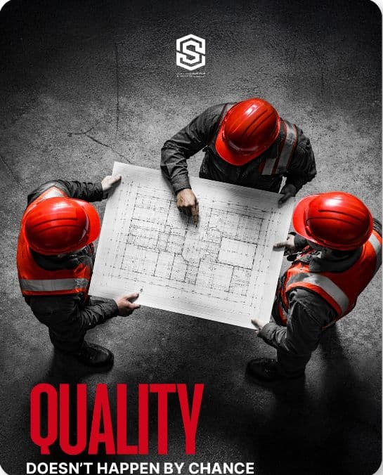 CIV West construction launch campaign poster