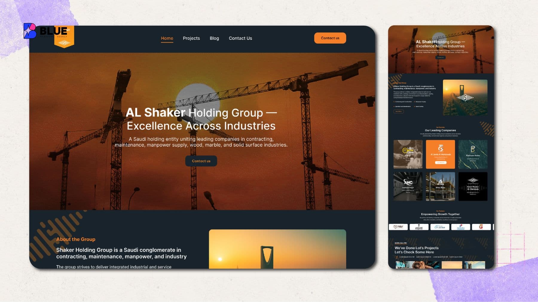 CIV West website design